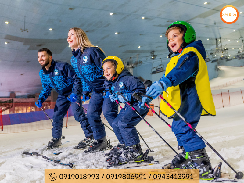 Ski Dubai nằm trong trung tâm thương mại Mall of the Emirates - Du lịch 360Go